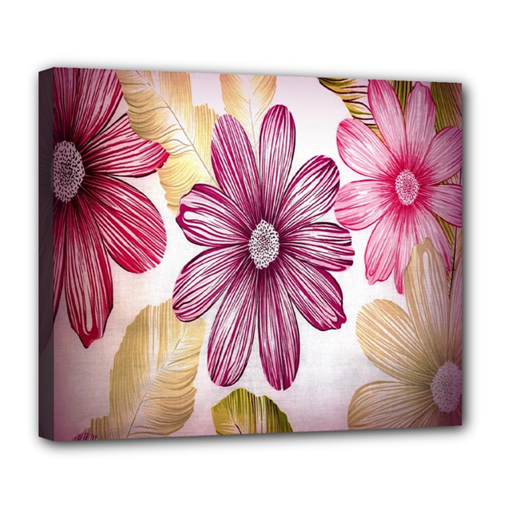 Print-roses Deluxe Canvas 24  x 20  (Stretched)