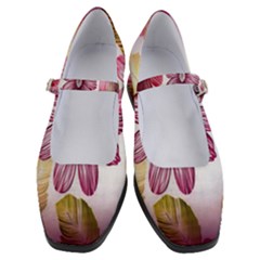 Print-roses Women s Mary Jane Shoes by nateshop
