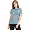 Denim,11 Women s Short Sleeve Rash Guard View1