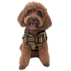 Brown Weaving Texture, Macro, Brown Wickerwork Dog Sweater by nateshop