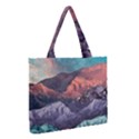 Adventure Psychedelic Mountain Medium Tote Bag View2