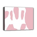 Cow Print, Pink, Design, Pattern, Animal, Baby Pink, Simple, Deluxe Canvas 16  x 12  (Stretched)  View1