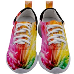 Abstract, Amoled, Back, Flower, Green Love, Orange, Pink, Kids Athletic Shoes by nateshop