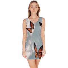 Aesthetic Butterfly , Butterflies, Nature, Bodycon Dress by nateshop