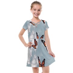 Aesthetic Butterfly , Butterflies, Nature, Kids  Cross Web Dress by nateshop