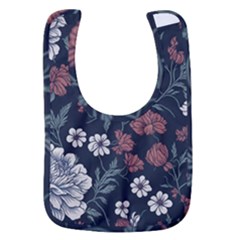 Flower Pattern Baby Bib