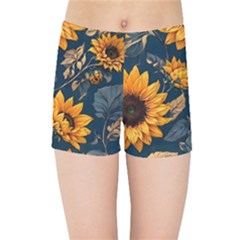 Flower Pattern Spring Kids  Sports Shorts