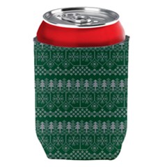 Christmas Knit Digital Can Holder by Mariart
