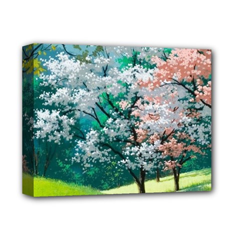 Anime Scenery Landscape Deluxe Canvas 14  X 11  (stretched) by Sarkoni