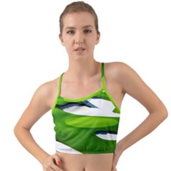 Golf Course Par Green Mini Tank Bikini Top by Sarkoni