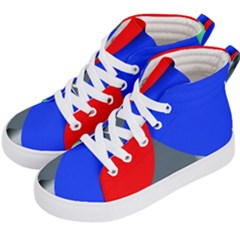 Abstract Circles, Art, Colorful, Colors, Desenho, Modern Kids  Hi-top Skate Sneakers by nateshop