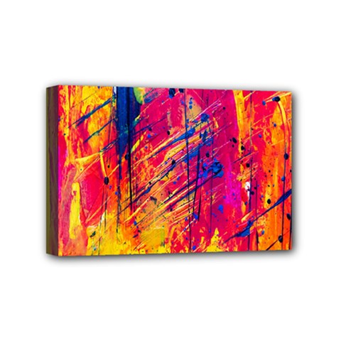 Abstract Design Calorful Mini Canvas 6  X 4  (stretched) by nateshop