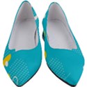 Blue Yellow Abstraction, Creative Backgroun Women s Block Heels  View1