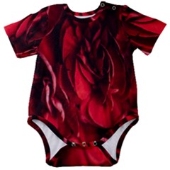 Followers,maroon,rose,roses Baby Short Sleeve Bodysuit by nateshop