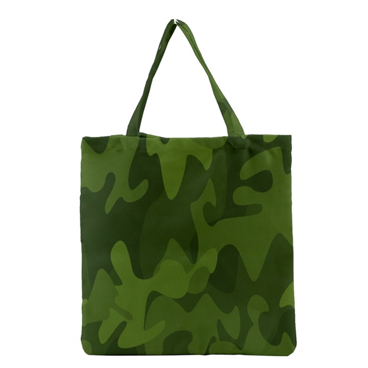 Green Camouflage, Camouflage Backgrounds, Green Fabric Grocery Tote Bag