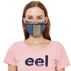 Jeans, Background, Color, Desenho, Shapes, Texture Cloth Face Mask (adult) by nateshop