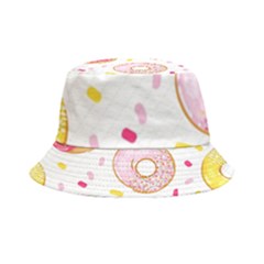 Vector Donut Seamless Pattern Inside Out Bucket Hat by Grandong
