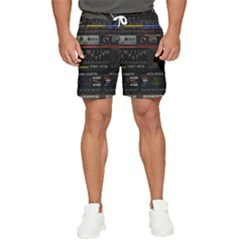 Daft Punk Boombox Men s Runner Shorts by Sarkoni