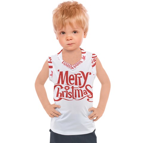 Merry Christmas Kids  Sport Tank Top by designerey