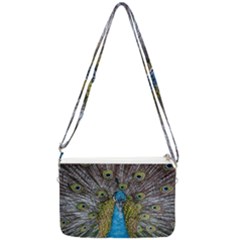 Peacock-feathers2 Double Gusset Crossbody Bag by nateshop