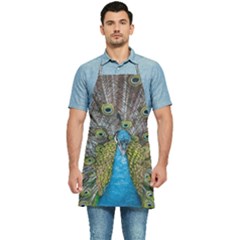 Peacock-feathers2 Kitchen Apron by nateshop