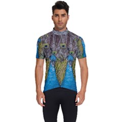 Peacock-feathers2 Men s Short Sleeve Cycling Jersey by nateshop