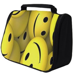 Emoji, Colour, Faces, Smile, Wallpaper Full Print Travel Pouch (big) by nateshop