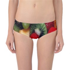 Fruits, Food, Green, Red, Strawberry, Yellow Classic Bikini Bottoms by nateshop