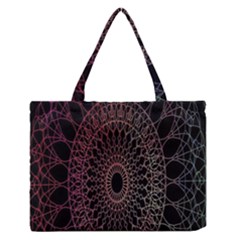 Mandala   Lockscreen , Aztec Zipper Medium Tote Bag by nateshop