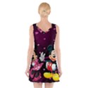 Cartoons, Disney, Mickey Mouse, Minnie V-Neck Sleeveless Dress View2