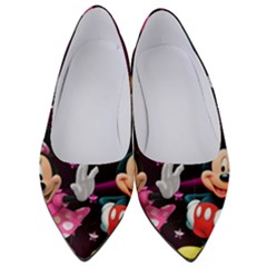 Cartoons, Disney, Mickey Mouse, Minnie Women s Low Heels by nateshop
