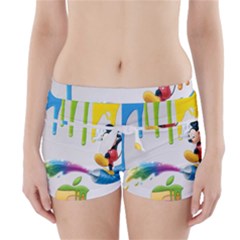 Mickey Mouse, Apple Iphone, Disney, Logo Boyleg Bikini Wrap Bottoms by nateshop