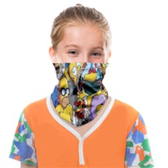 The Simpsons, Cartoon, Crazy, Dope Face Covering Bandana (kids) by nateshop