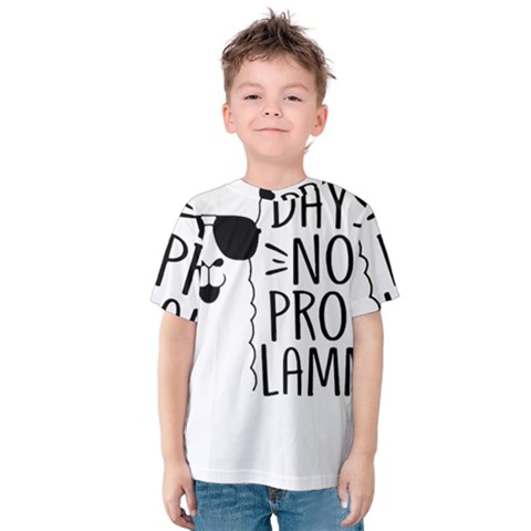 100 Days Of School T- Shirt100 Days No Prob Lamma T- Shirt Yoga Reflexion Pose T- Shirtyoga Reflexion Pose T- Shirt Kids  Cotton T-shirt by hizuto