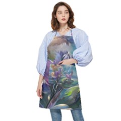 Abstract Blossoms  Pocket Apron