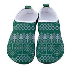 Christmas Knit Digital Men s Sock-style Water Shoes