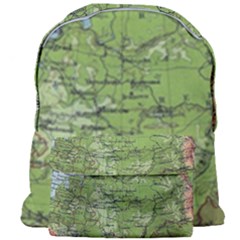 Map Earth World Russia Europe Giant Full Print Backpack by Bangk1t