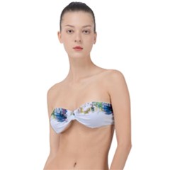 Venice T- Shirt Venice Voyage Art Digital Painting Watercolor Discovery T- Shirt (1) Classic Bandeau Bikini Top 