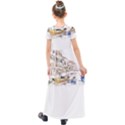 Venice T- Shirt Venice Voyage Art Digital Painting Watercolor Discovery T- Shirt (3) Kids  Short Sleeve Maxi Dress View2