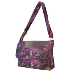 Floral Blossoms  Full Print Messenger Bag (s) by Internationalstore