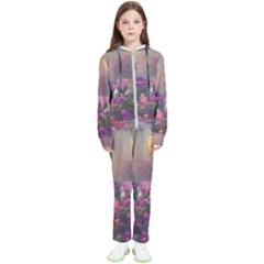 Floral Blossoms  Kids  Tracksuit by Internationalstore