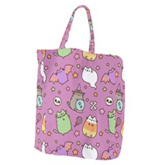 Pusheen Cat Giant Grocery Tote by Pakjumat