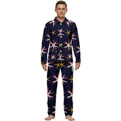 Starfish Men s Long Sleeve Velvet Pocket Pajamas Set