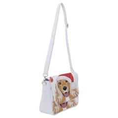 English Cocker Spaniel T- Shirt English Cocker Spaniel Merry Christmas T- Shirt (2) Shoulder Bag With Back Zipper