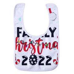 Family Christmas T- Shirt Family Christmas 2022 T- Shirt Baby Bib by ZUXUMI