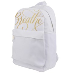 Breathe T- Shirt Breathe In Gold T- Shirt (1) Classic Backpack by JamesGoode