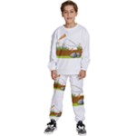 Pelican T-shirtwhite Look Calm Pelican 34 T-shirt (1) Kids  Sweatshirt set