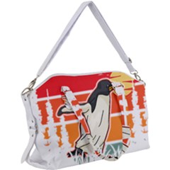 Penguin T-shirtlife Would Be So Boring Without Penguins Penguin T-shirt Canvas Crossbody Bag by EnriqueJohnson