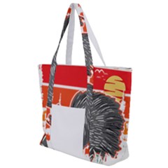 Porcupine T-shirtlife Would Be So Boring Without Porcupines T-shirt Zip Up Canvas Bag by EnriqueJohnson