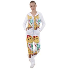 Giraffe T- Shirt Cute Giraffe T- Shirt Women s Tracksuit by ZUXUMI